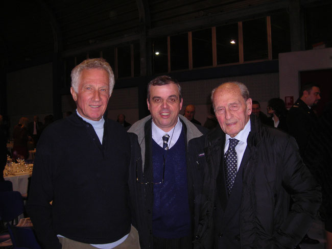 50° TROFEO LAIGUEGLIA 2013. ZANGANI CON ALFREDO MARTINI E GIANNI MOTTA