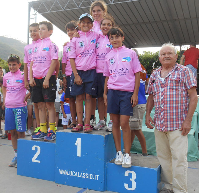 LE MAGLIE DEL GIRO GIOVANISSIMI STRADA