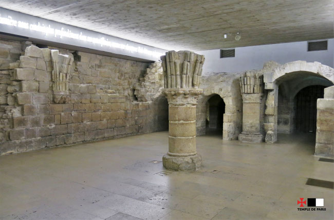 Louvre médiéval – Salle Saint Louis - © Temple de Paris