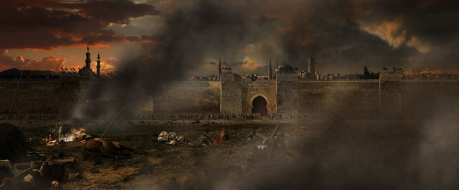 En 1250, Louis IX et les croisés arrivent devant la forteresse de Mansourah, en Egypte. C’est ici que se joue le tournant de la 7e croisade avec la bataille de Mansourah.
