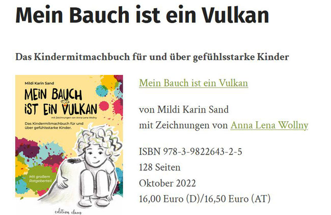 Ratgeber hochreaktive, gefühlsstarke Kinder von Mildi Karin Sand