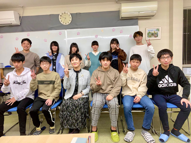 たまき塾 全員合格&卒業パーティー 2023年度