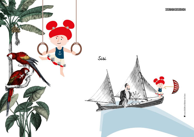 Sisi - reale Orte in Wien, Niederösterreich und der Donauregion im Kinderbuch ASAGAN
