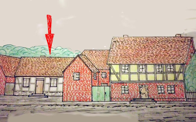 Das ehemalige Nachtwächterhaus in der Unteren Bergstraße.
