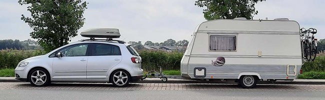 Seit Juni 2013 zieht eine Golf Plus TDI unseren Weltbummler