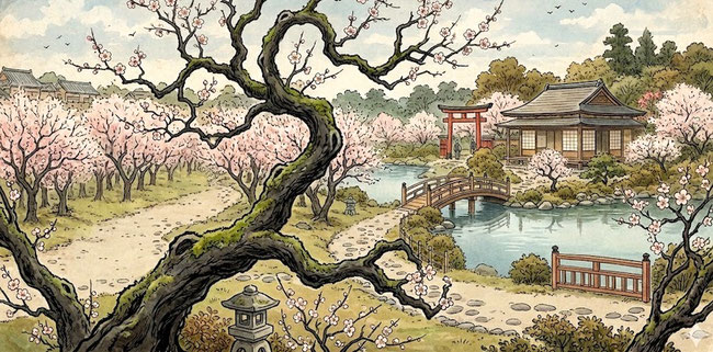 jardin-des-pruniers-kameido-dictee-ce2