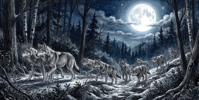 les-loups-expose-cm1-meute