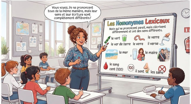les-homonymes-lexicaux-cm2-salle-de-classe