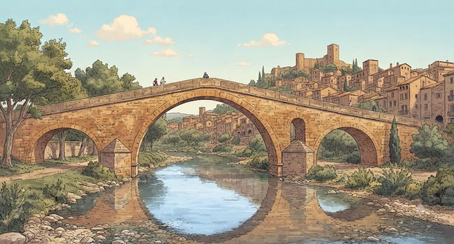 dictee-les-monuments-gallo-romains-pont-vaison-cm1-cm2