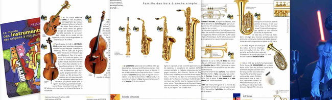 les familles d'instruments de musique - cycle 3