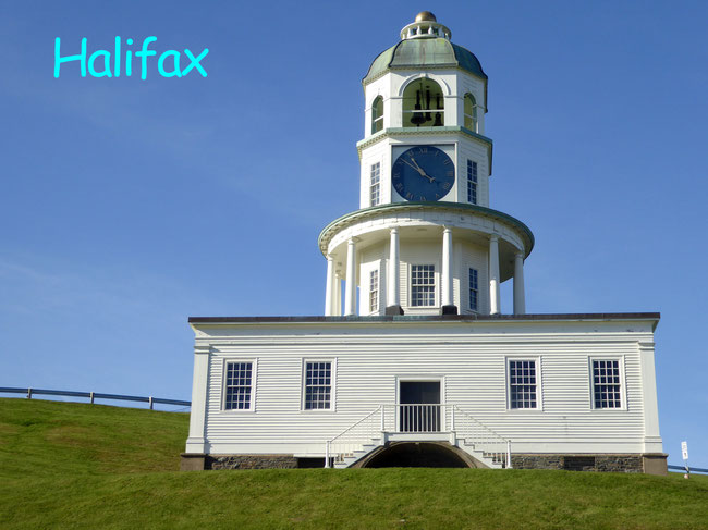 Bild: Der Uhrenturm von Halifax