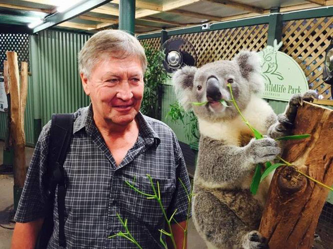 Bild: Rainer mit Koala