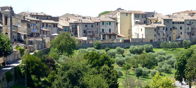 Panorama von Colle di Val d´Elsa