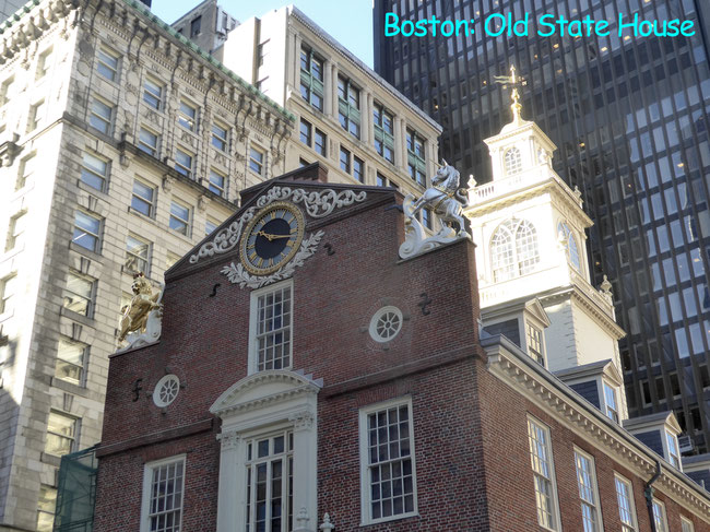 Bild: Das Old State House in Boston 