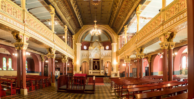 Bild: Tempel Synagoge in Kazimierz in Krakau