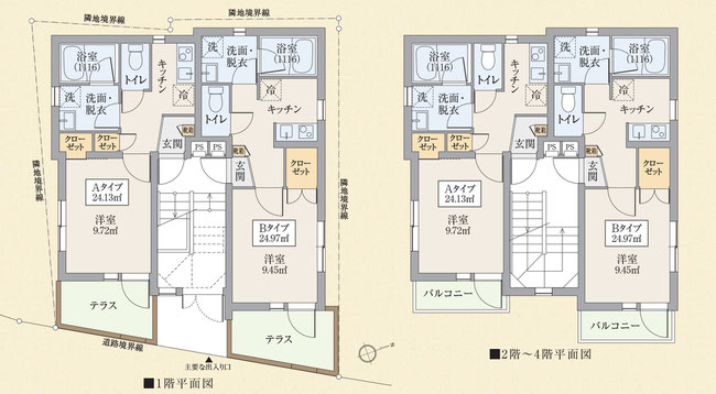 パルゼビュースカイツリー間取り図