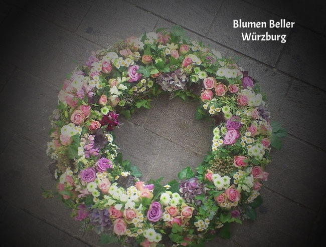 Blumen bei Beller Trauer