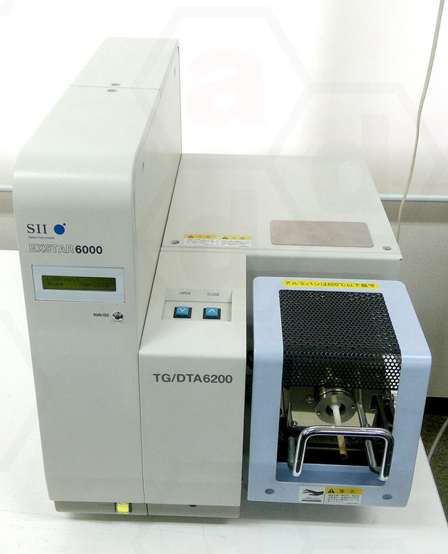 TG/DTA6200 - 株式会社アド電子技研 TG/DTA6200 - 株式会社アド電子技研