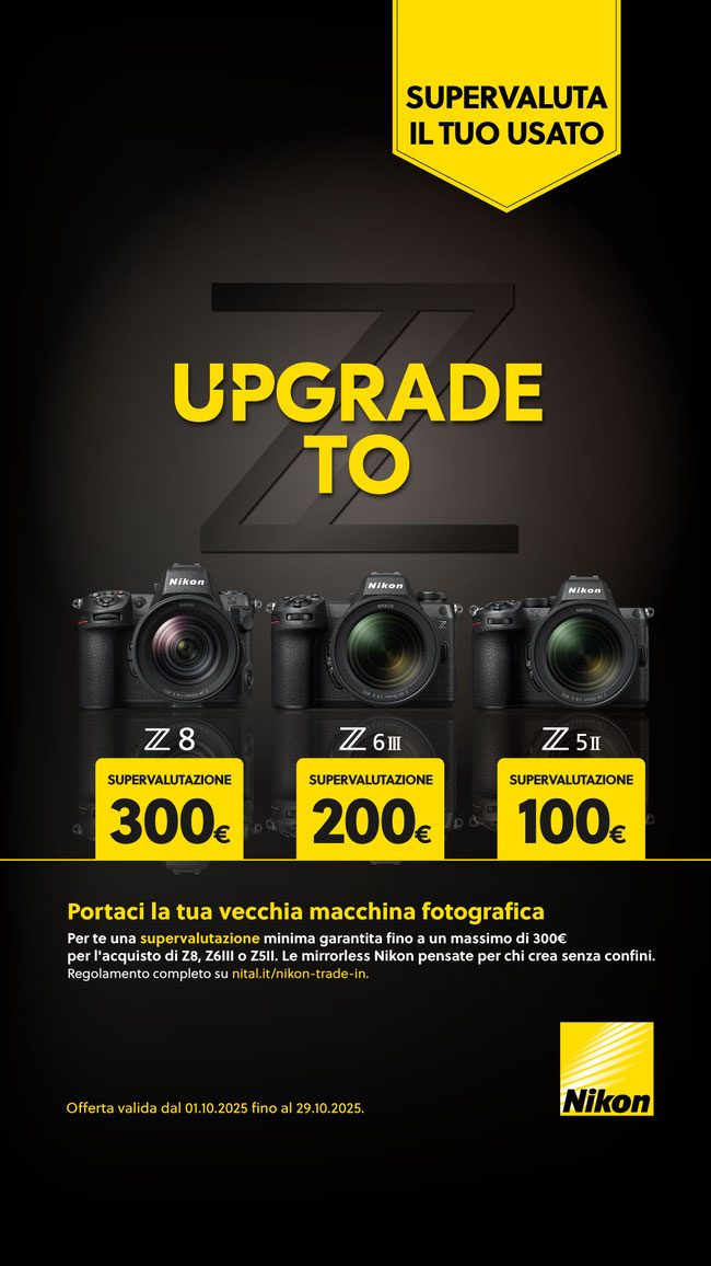 Supervalutazione usato nikon fino al 39 ottobre 2025