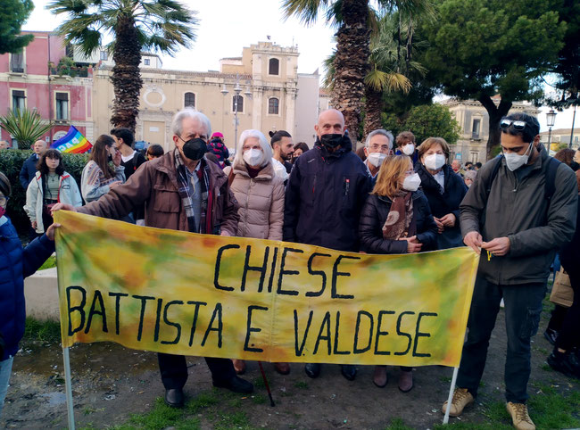 Catania 26/3/2022 - Manifestazione per la PACE in Ucraina.