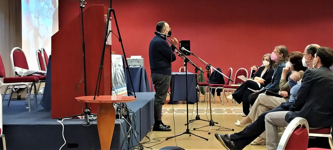 Serata pubblica "Preghiera su pace in Ucraina e accoglienza rifugiati". Il past. Luca Reina racconta dell'accoglienza della chiesa di Matera a favore di rifugiati Ucraini.