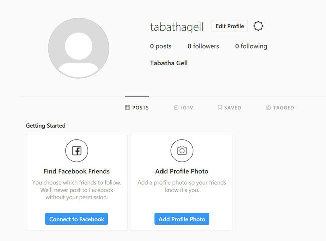 create an instagram account to market your art or craft online