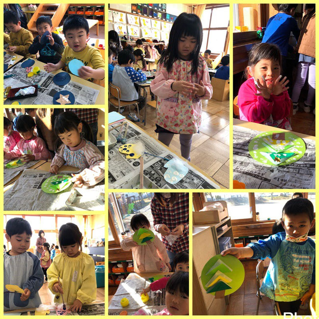 クリスマス制作 Chitose Eikougakuen