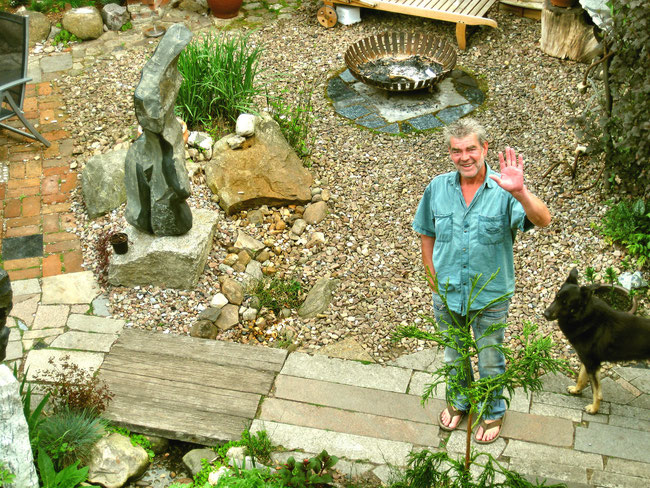 Garten von oben - Mengebostel 2011