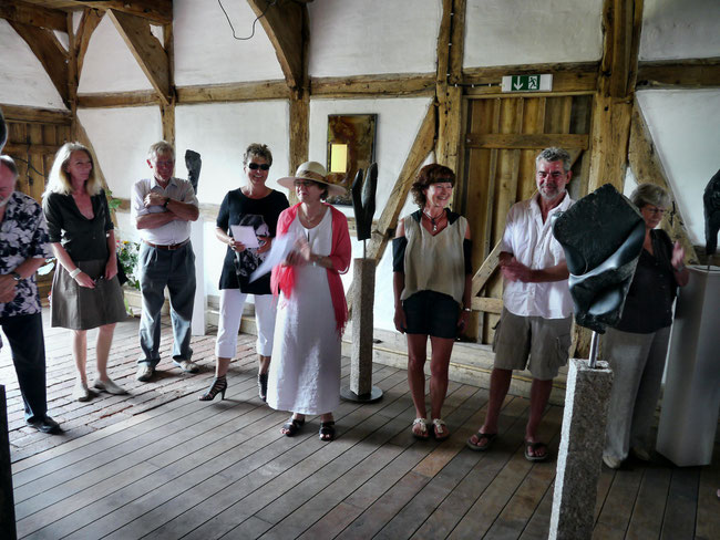 Ausstellungseröffnung - Kunst auf dem Deich V 2010