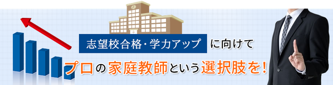 志望校合格・学力アップに向けて、プロの家庭教師という選択肢を