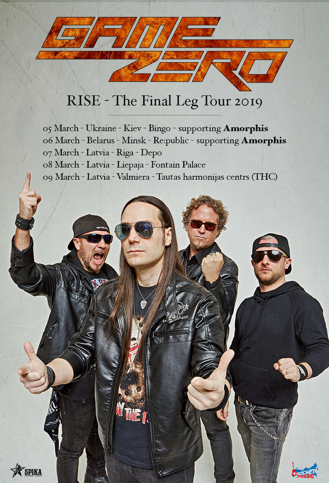 Game Zero Spring Tour 2019 Rockers And Other Animals, Rock News, Rock Magazine, The City With No Ends ,Rock Webzine ,