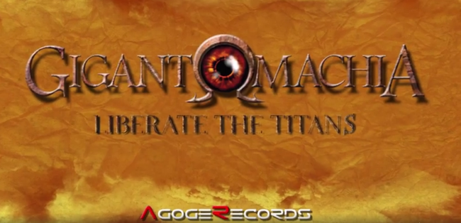 "Liberate The Titans", melodic death metal, epic metal, Gigantomachia, single, lyric video, agoge records
