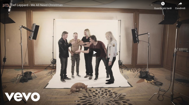 Def Leppard release video for song “We All Need Christmas”
