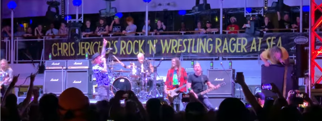 Fozzy and Corey Taylor cover Kiss’ “Cold Gin”on Chris Jericho Cruise