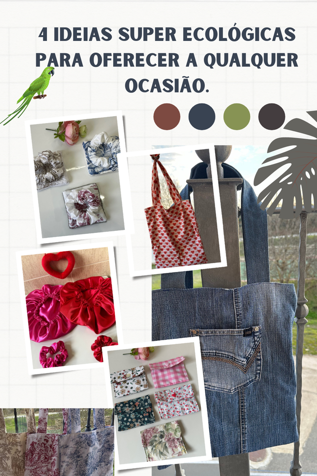 4 ideias super ecológicas para oferecer a qualquer ocasião.