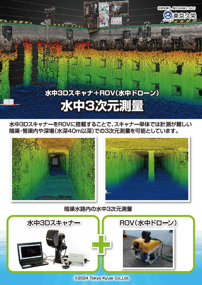 水中三次元測量 カタログ