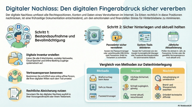 Infografik Digitales Vermächtnis (c) DM