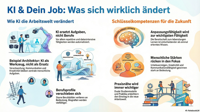 Infografik (c) DM. KI und Dein künftiger Job.