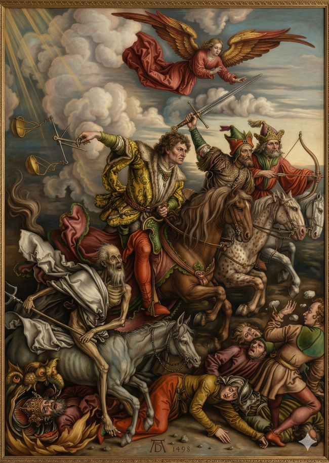 Dürer - Die vier apokalyptischen Reiter
