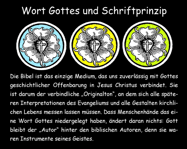 Wort Gottes und Schriftprinzip