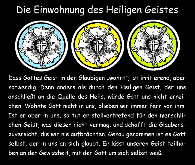 Die Einwohnung des Heiligen Geistes