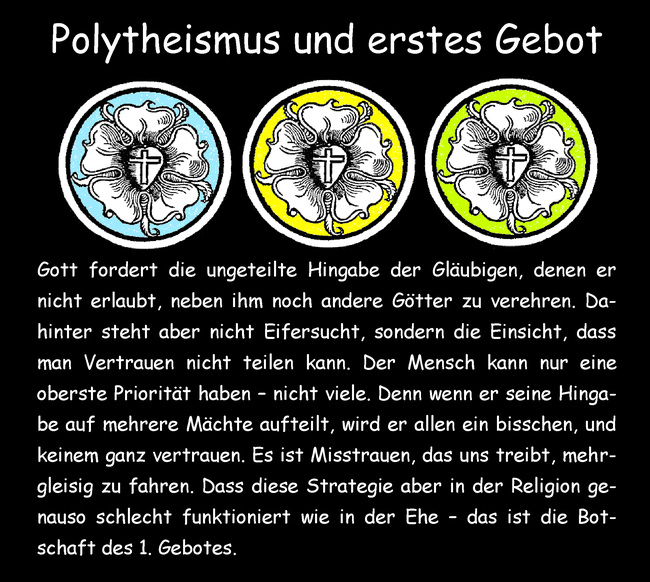 Polytheismus und erstes Gebot