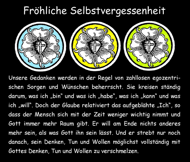Fröhliche Selbstvergessenheit