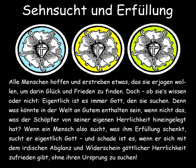 Sehnsucht und Erfüllung