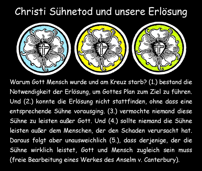 Christi Sühnetod und unsere Erlösung