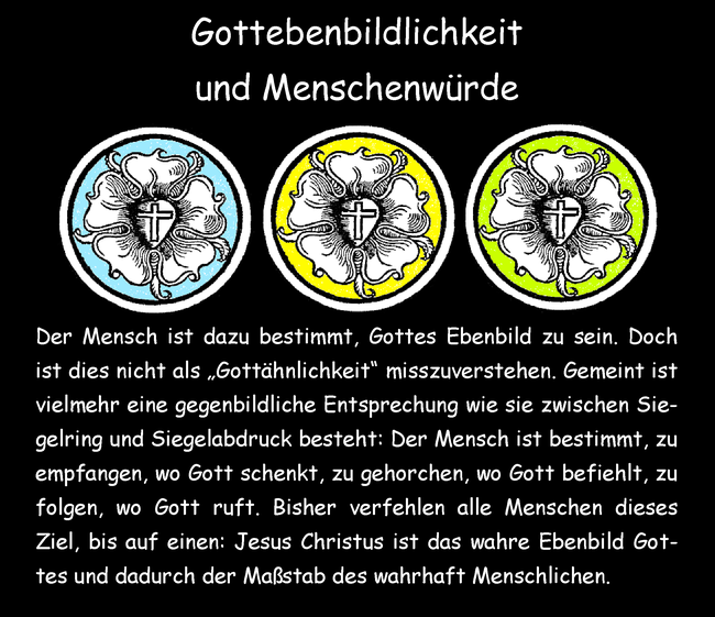 Gottebenbildlichkeit und Menschenwürde