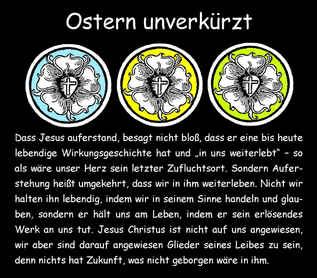 Ostern unverkürzt