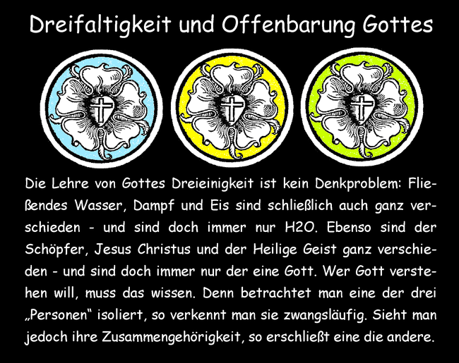 Dreifaltigkeit und Offenbarung Gottes