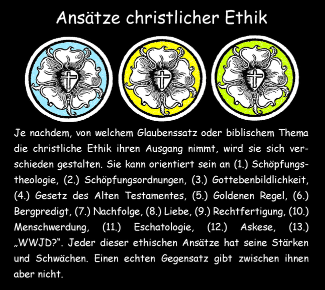 Ansätze christlicher Ethik
