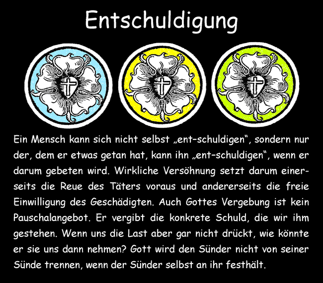 Entschuldigung